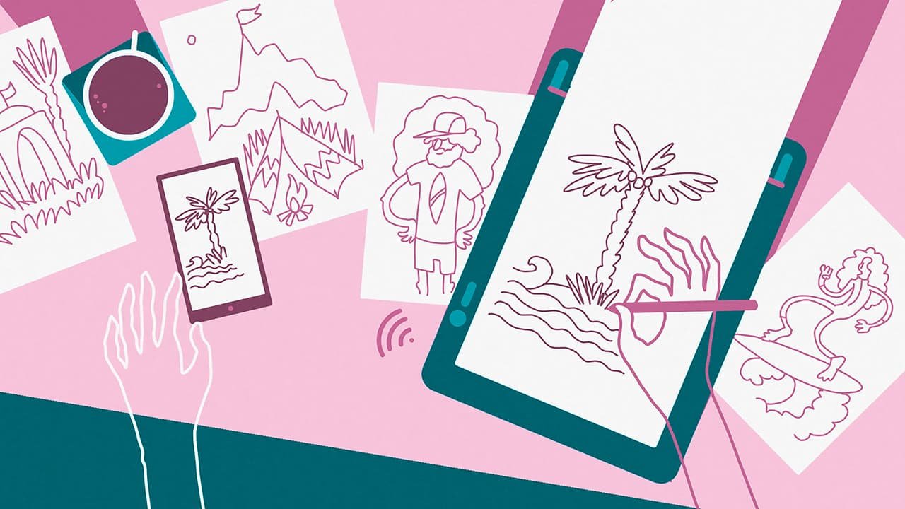 Инструменты Wacom для работы в цифровой иллюстрации