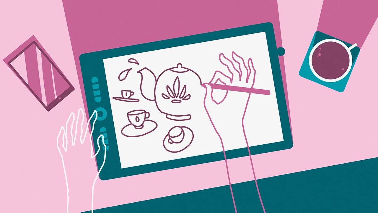 Инструменты Wacom для работы в цифровой иллюстрации