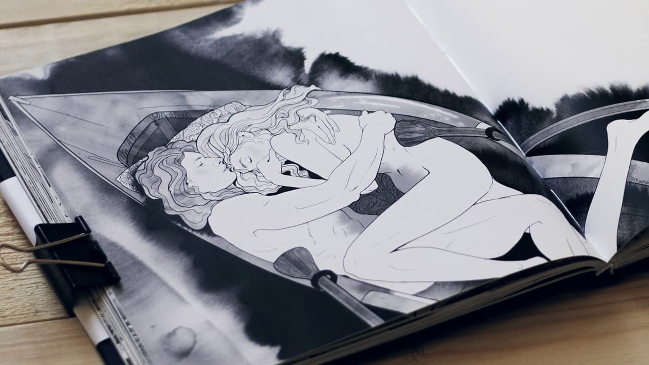 Черно-белая графика в Photoshop