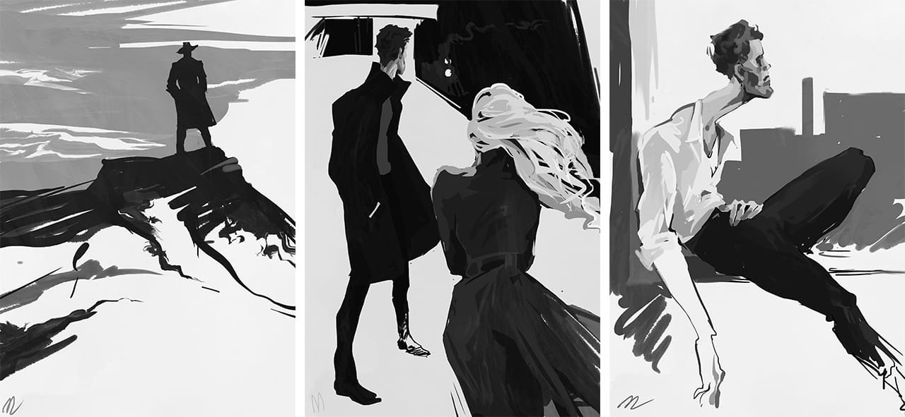 Опыт: иллюстрации для «Источника» Айн Рэн