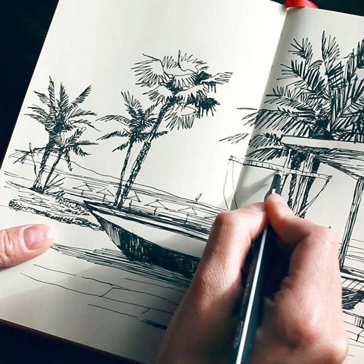 Рисуем лодку